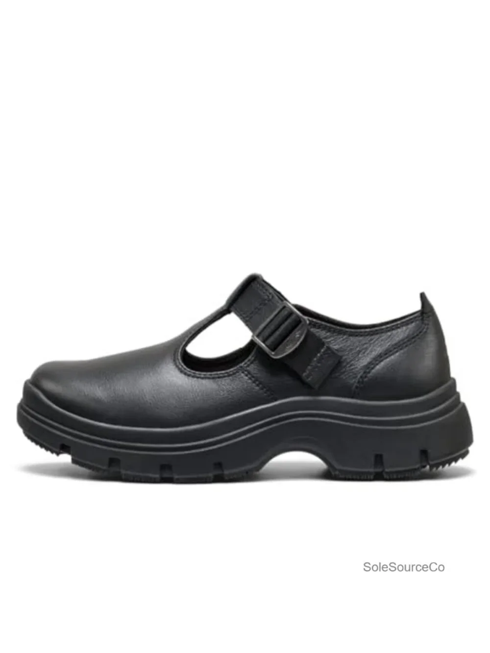 Comfortable Leather Adjustable Mary Jane Shoes for Walking